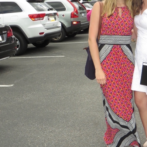 Multicolored Maxi Dress - Picture 2 of 2